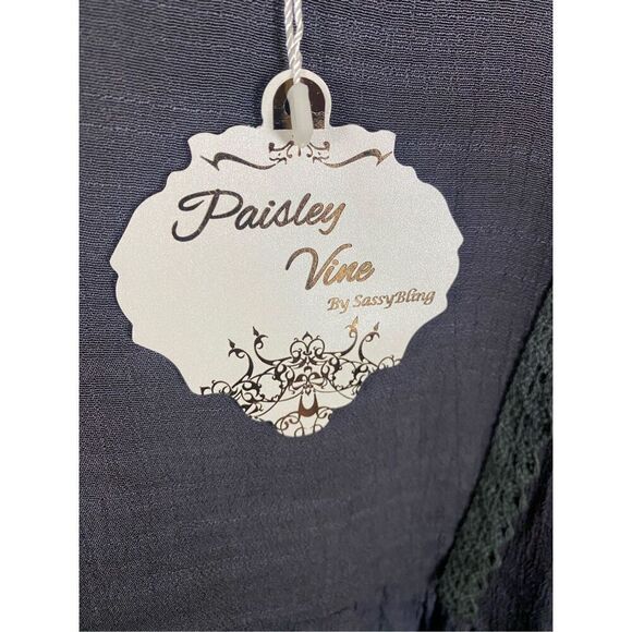 NWT Paisley Vine Long Tunic‎ - Picture 3 of 6